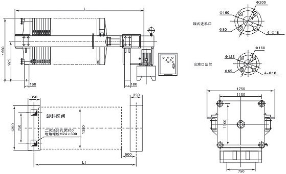 1250型自动保压压滤机(图1)